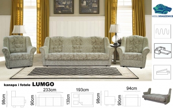 Lumgo 3R-1-1 ülőgarnitúra